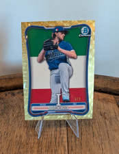 Marketplace image: 2026 Bowman Chrome Aaron Nola WBC Italy Superfractor 1/1 WBC-77 Phillies Italia