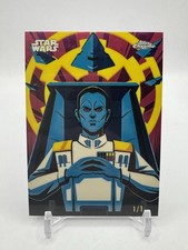 Marketplace image: Grand Admiral Thrawn 2026 Star Wars Chrome Superfractor Kyber Light 1/1