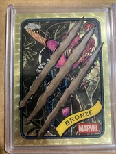 Marketplace image: 2025 Topps Chrome Marvel Superfractor Clawed Bronze #190 1/1 RARE!!