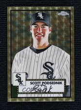Current marketplace image for 2021 Topps Chrome Platinum Anniversary #585 Scott Podsednik Superfractor 1/1