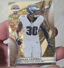 Marketplace image: 2025 Topps Chrome Black Rookies Jihaad Campbell Superfractor 1/1 One Of One