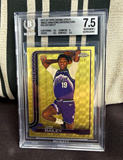 Marketplace image: 2025-26 Topps Chrome Update Ace Bailey #155 Superfractor 1/1 RC BGS 7.5