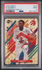 Marketplace image: 2025 Topps Finest RJ Barrett #233 Superfractor 1/1 Basketball PSA 9
