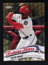 Marketplace image: 2020 Topps Chrome Future Stars Superfractor 1/1 Victor Robles #FS-7 2b6