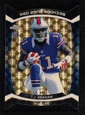 Marketplace image: 2012 Topps Chrome Red Zone Rookies Die-Cut Superfractor 1/1 TJ Graham RC n1u