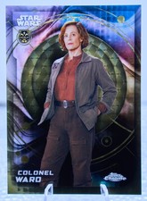 Marketplace image: 2026 Topps Chrome Star Wars Colonel Ward Superfractor 1/1 Card #68 Mandalorian