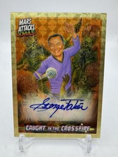 Marketplace image: George Takei 2026 Mars Attacks Chrome Superfractor Auto 1/1