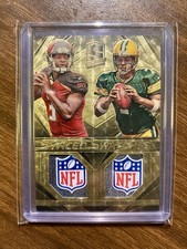 Marketplace image: Jameis Winston Brett Hundley 2015 Panini Spectra NFL Shield Superfractor 1/1 RC