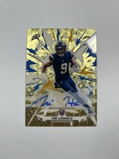 Marketplace image: 2025 Topps Resurgence Football Tre Harris III Auto Superfractor 1/1 RC Chargers