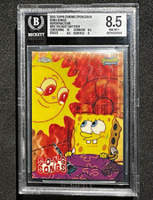 Marketplace image: Topps 2025 Chrome SpongeBob Song Songs Superfractors 1/1  Best Day Ever