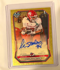 Marketplace image: Topps 2026 Bowman Univ Chrome Bryson Donelson RC Auto Gold super fractor 1/1