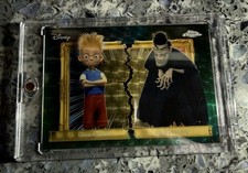 Marketplace image: Disney Topps Chrome Neon Rivals Lewis Robinson/Bowler Hat Guy 1/1 Superfractor