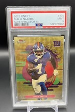 Current marketplace image for 2025 Topps Finest #175 Malik Nabers Superfractor 1/1