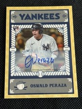 Marketplace image: 2023 Bowman Chrome Oswald Peraza BA-9 RC Ascensions Auto Superfractor #1/1