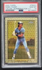 Marketplace image: 2020 Topps Chr Tky Red Superfractor Robin Yount 1/1 One of One PSA 10 GEM MINT