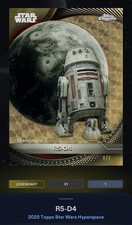 Marketplace image: R5-D4 - 1/1 Superfractor 1cc - Topps Star Wars Card Trader Hyperspace 2025