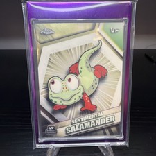 Marketplace image: 2026 Topps Chrome VeeFriends Sentimental Salamander 1/1 SUPERFRACTOR