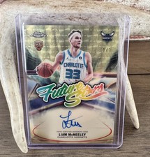 Marketplace image: LIAM MCNEELEY 25-26 TOPPS CHROME FUTURE STARS SUPERFRACTOR AUTO 1/1 ONE OF ONE