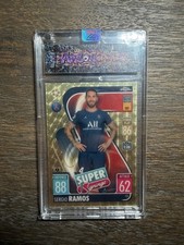 Marketplace image: 2021 Topps Chrome Match Attax UEFA CL Superfractor 1/1 Sergio Ramos #155