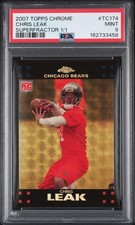Current marketplace image for 2007 Topps Chrome #TC174 Chris Leak Superfractor 1/1