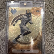 Marketplace image: 2025 Bowman U Best Chrome Kevin Coleman Jr. 74 Missouri Superfractor 1/1