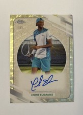 Marketplace image: CHRIS EUBANKS 2026 Topps Chrome Tennis Autograph AUTO Superfractor 1/1 AT-CES