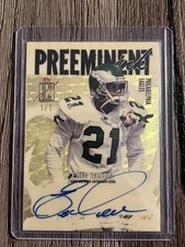 Marketplace image: 2025 Topps Signature Eric Allen Preeminent Ink Auto SUPERFRACTOR 1/1 Eagles HOF
