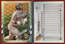 Current marketplace image for 2021 Topps Chrome Sapphire #38 Mitch Moreland Superfractor 1/1