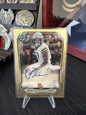 Marketplace image: 2026 Bowman Football TRUE 1/1 SUPERFRACTOR AUTO Gavin Freeman Baylor Bears WR