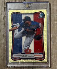 Marketplace image: 2026 Topps Bowman Chrome 2026 Kenley Jansen WBC-74 Superfractor 1/1 Netherlands