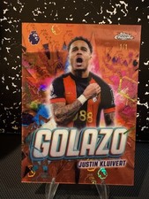 Marketplace image: 2026 Topps Chrome PL  Golazo Justin Kluivert Bournemouth Superfractor 1/1 🔥