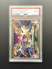 Marketplace image: 2025 Lamar Jackson Jayden Daniels Superfractor Cosmic Chrome Star Clusters 1/1