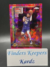Marketplace image: 2025-26 Topps Chrome Update Rui Hachimura Magenta Sapphire 1/1 !! 🔥🏀