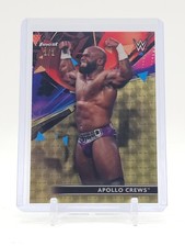 Marketplace image: APOLLO CREWS 2021 TOPPS FINEST SUPERFRACTOR SMACKDOWN, 1/1 #43 Q8124