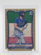 Marketplace image: JAC CAGLIANONE 2026 BOWMAN CHROME WBC FLAG VARIATION SUPERFRACTOR AUTO 1/1 Q1816