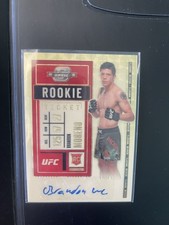 Marketplace image: 2021 UFC Contenders Brandon Moreno Rookie Ticket Auto RC 1/1 Superfractor