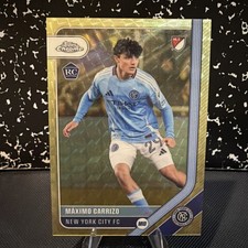 Marketplace image: 🔥 2026 Topps Chrome MLS Máximo Carrizo 1/1 Superfractor Rookie RC NYCFC 🔥