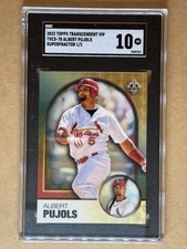 Marketplace image: Albert Pujols 1/1 Superfractor SGC 10 2023 Topps Transcendent VIP #TVCS-70