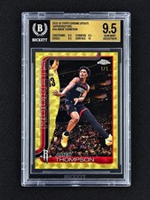 Marketplace image: 2025-26 Topps Chrome NBA Update Amen Thompson #44 Superfractor 1/1 BGS 9.5