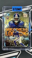 Marketplace image: Superfractor - Bowman Chrome Arvell Reese Greatness Loading New York Giants 1/1