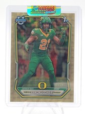 Marketplace image: AARON FLOWERS 2026 BOWMAN CHROME U 1ST SUPERFRACTOR 1/1 #BCP-126 OREGON Q6031
