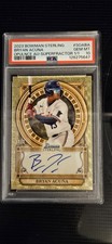 Marketplace image: 2023 Bowman Sterling Sterling Opulence Superfractor Bryan Acuna Auto 1/1 PSA 10