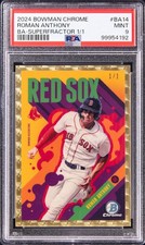 Marketplace image: 2024 Bowman Roman Anthony Ba-Superfractor 1/1 #BA14