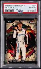 Marketplace image: 2024 Finest Formula 1 Paul Aron Superfractors #231