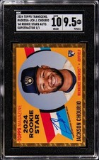 Marketplace image: 2024 Topps Jackson Chourio '60 Rookie Stars Auto. Superfractor 1/1 #60RSSA-JCH