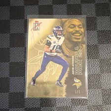 Marketplace image: 2025 Topps Signature Class Justin Jefferson Superfractor 1/1 #36