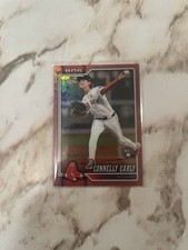 Marketplace image: 2026 TOPPS CHROME 129 CONNELLY EARLY LOGOFRACTOR ROSE GOLD 1/1 RC BOSTON RED SOX