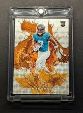 Marketplace image: BRIAN THOMAS JR. Rookie 2024 Panini Splash Silver Vinyl Superfractor SSP /10 RC