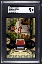 Marketplace image: 2016 Topps Tribute #PP-GM Greg Maddux Prime Patches Superfractor 1/1 SGC 10
