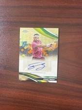Marketplace image: 2025 Topps Chrome Tennis Grigor Dimitrov Superfractor 1/1 Auto #CA-GDV